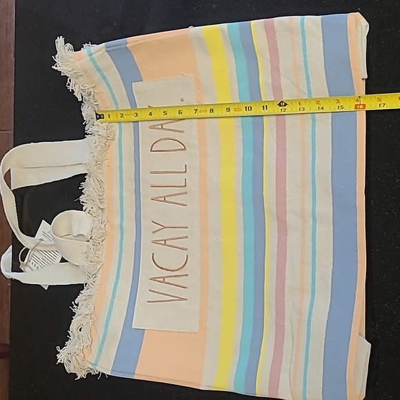 🏖Rae Dunn Vacay Canvas Tote - Picture 5 of 8